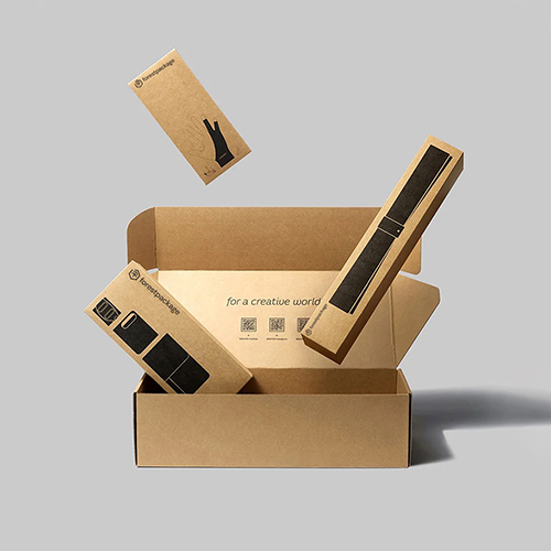 Electronics Packaging Corrugated Box - Artwork: Not Included