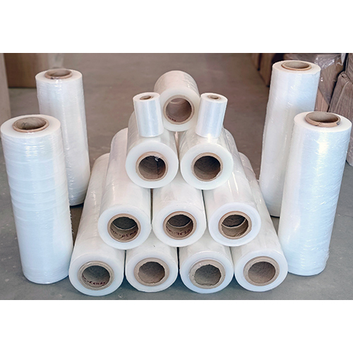 Plastic Stretch Film Roll - Film Length: Standard