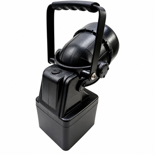 Led Explosion Proof Rechargeable Work Light - Color: Black