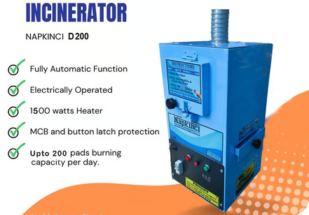 Napkinci D200 Sanitary Napkin Incinerators