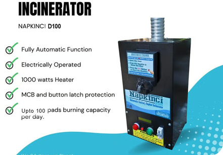 Napkinci D100 Sanitary Napkin Incinerators