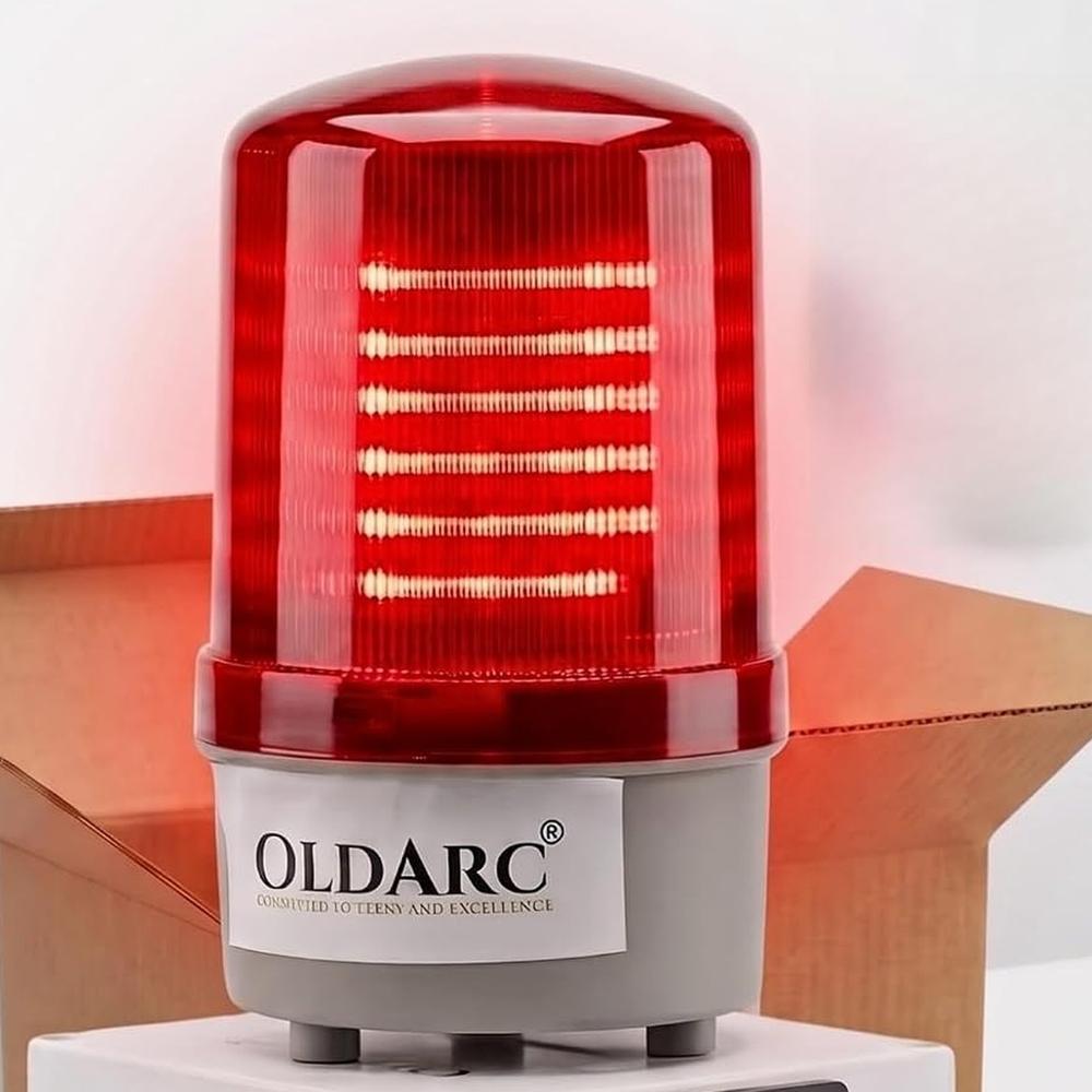 OldArc Help Alert RSX  Remote Panic Alarm with Flashing Light + SOS Watch, Panic Button for Elderly | Emergency Light Alert 130db Loud Siren | 50m Remote Control Personal Alarm for Old People Home