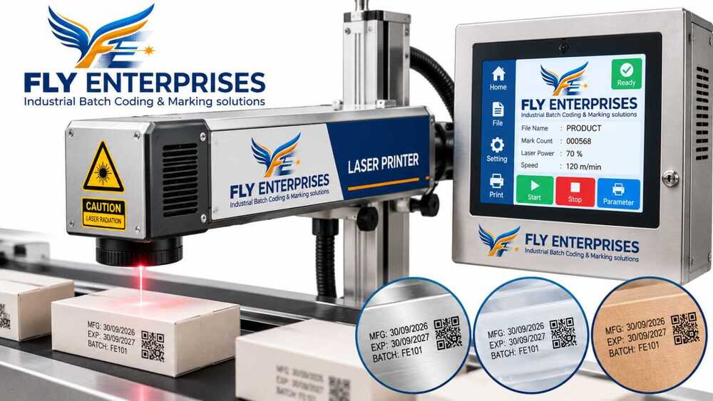 Industrial Laser Coding Printer