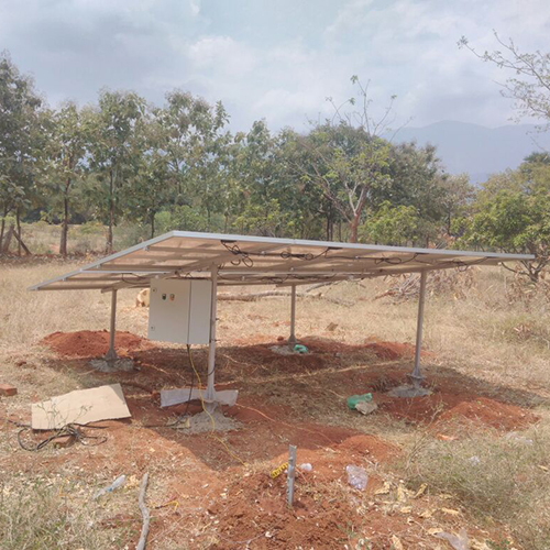 Ground-Mount Module Mounting Structure