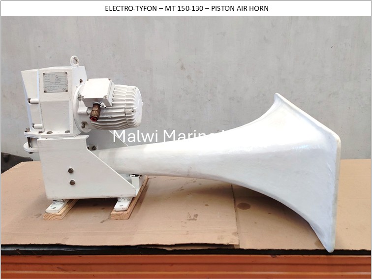 Piston Air Horn - Electro-Tyfon - Mt 150-130 - Application: Marine