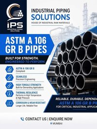 Mild Steel And Carbon Steel Seamless Pipes