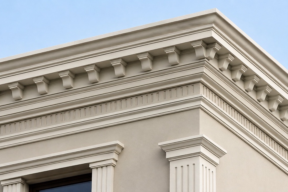 Premium Architectural Design GRC Cornice