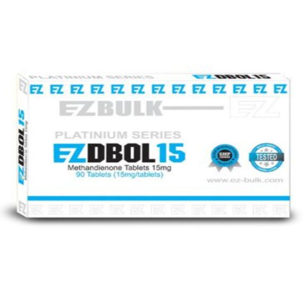 EZ Bulk, Dianabol, 15mg, 90 tabs