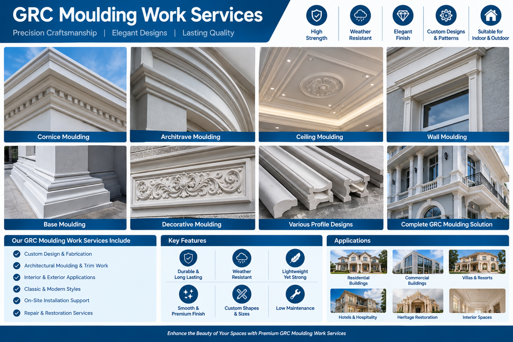 GRC Moulding Work Services