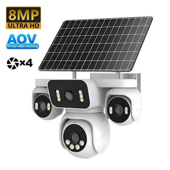 Solar Powered CCTV Camera