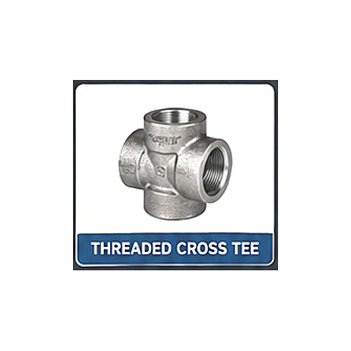 SS Threaded Cross Tee