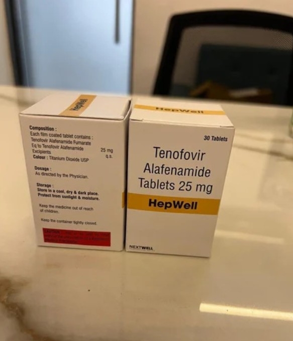 Tenofovir Alafenamide Tablets 25 Mg