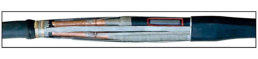 22 kV Straight Through Joint Kit for 3 Core XLPE Cable - Heat Shrink