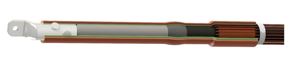 Soloterm Heat Shrink Termination for Polymeric MV Cable