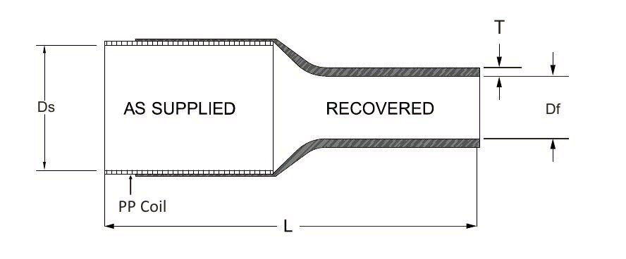Cold Shrink Tube - Silicone Rubber for LT Cable Joints (GCTS)