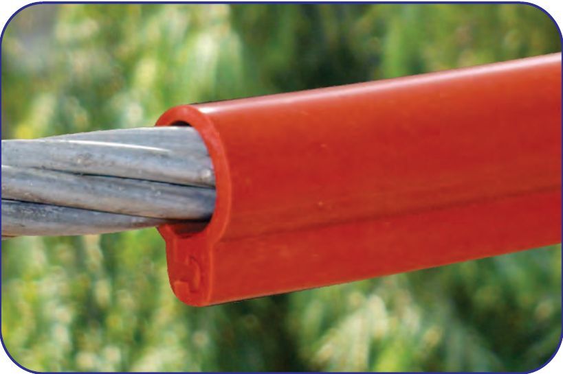 Silicone Interlocking Overhead Line Cover (GSIOC / GSDIOC)