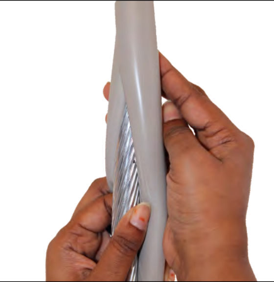 Silicone Overhead Line Cover - Self-Locking Split Type (GSOC)