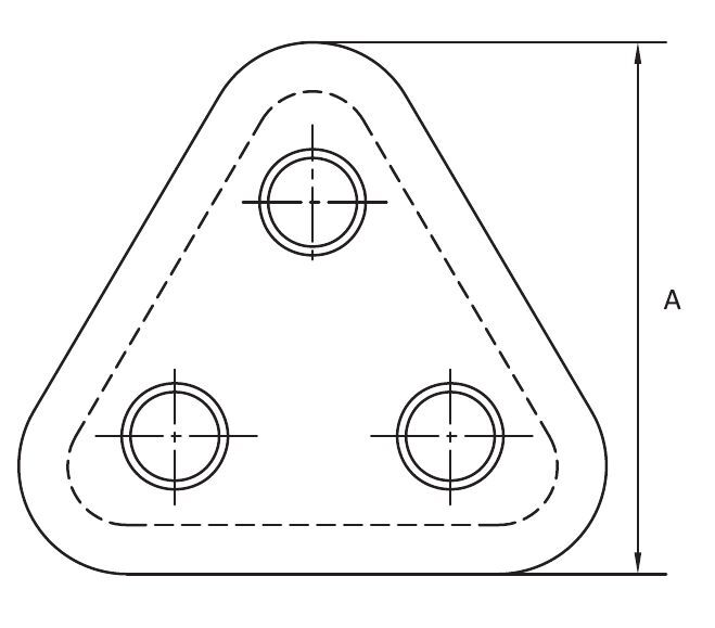 Heat Shrink Tri-Core Rain Shed for 3 Core Terminations (GRST)