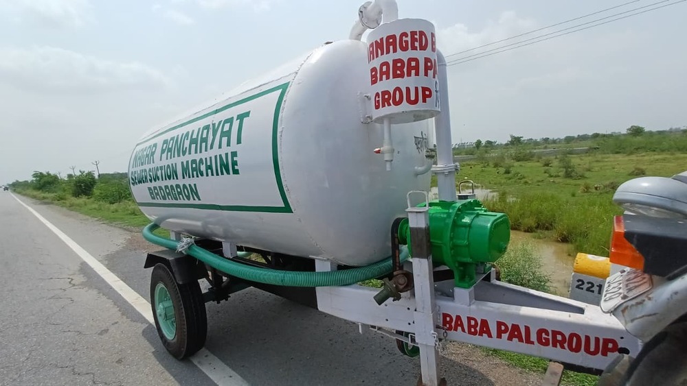 Rotary Blader Type Sewer Suction Machine