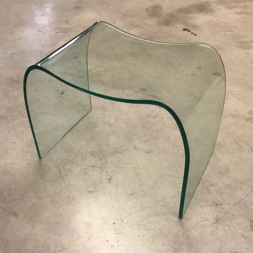 Customized Glass Bend Staircase
