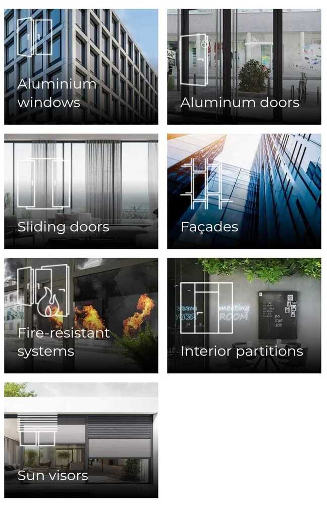 Commerical Glass Glazing Facade System