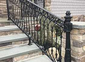 Customized Iron Staircase Railing Gate