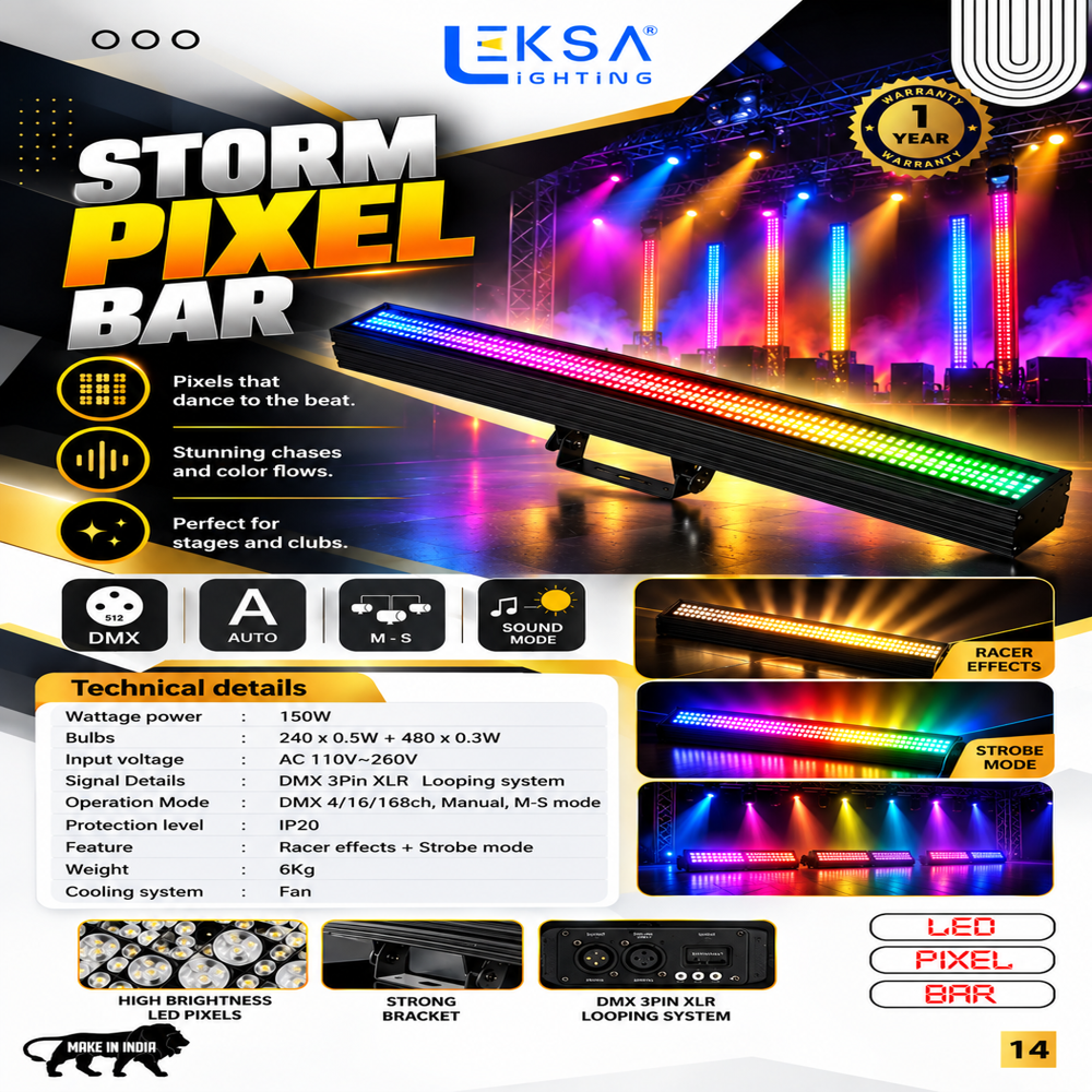 Storm Pixel Bar