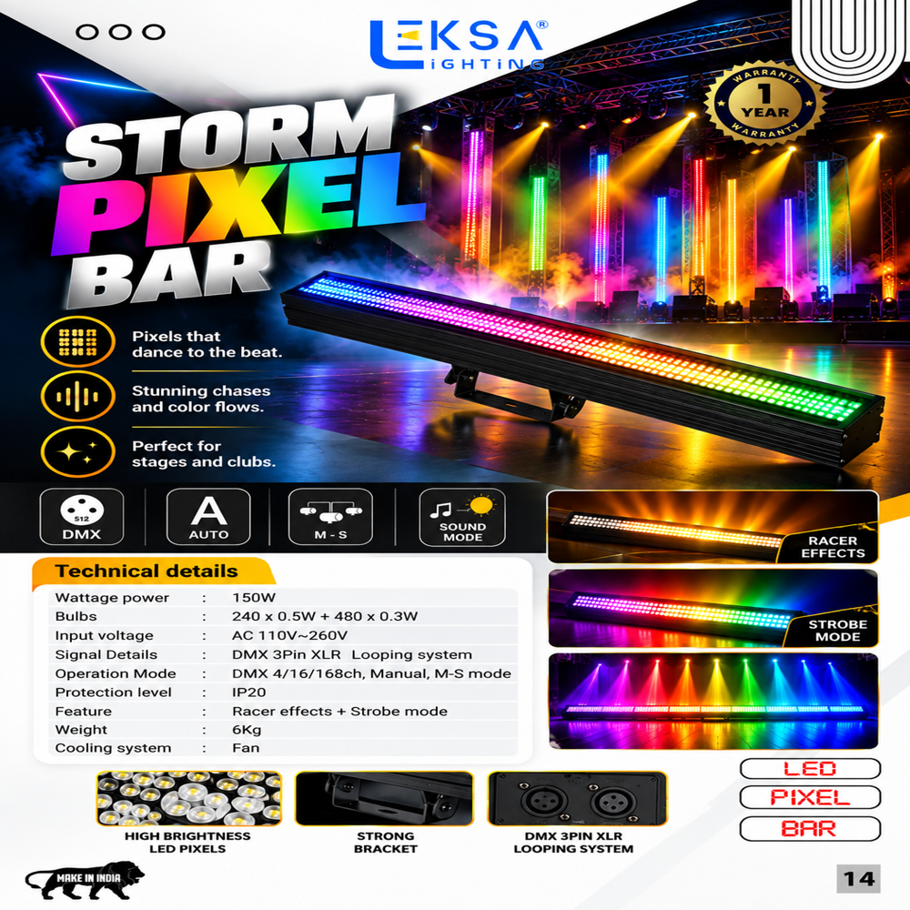 Storm Pixel Bar