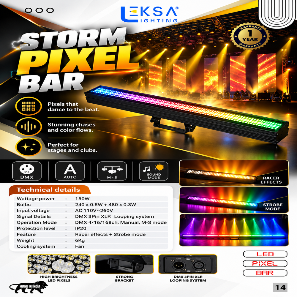 Storm Pixel Bar