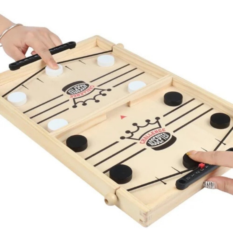Wooden Fast Sling Puck Game board