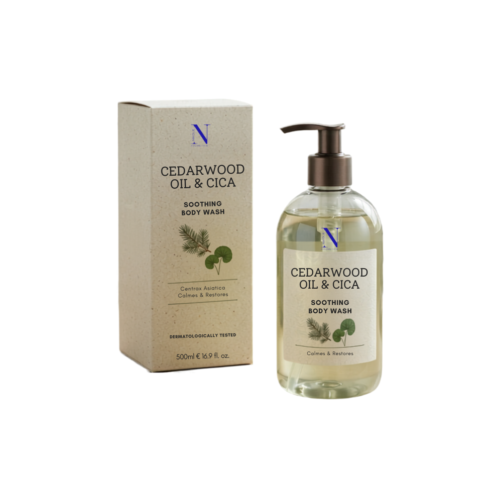 Cedarwood Oil & Cica Soothing Body Wash - Age Group: Adults