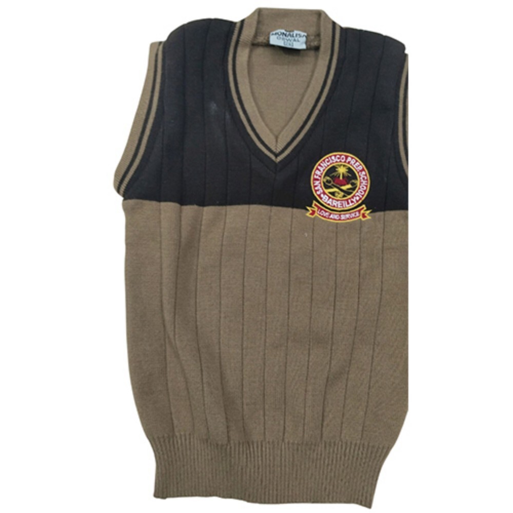 School Half Sweater