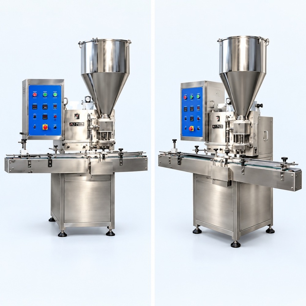 Fully Automatic Piston Block Cream Filling Machine