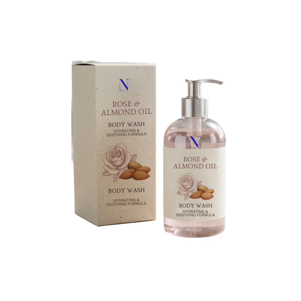Rose & Almond Oil Body Wash - Age Group: Adults