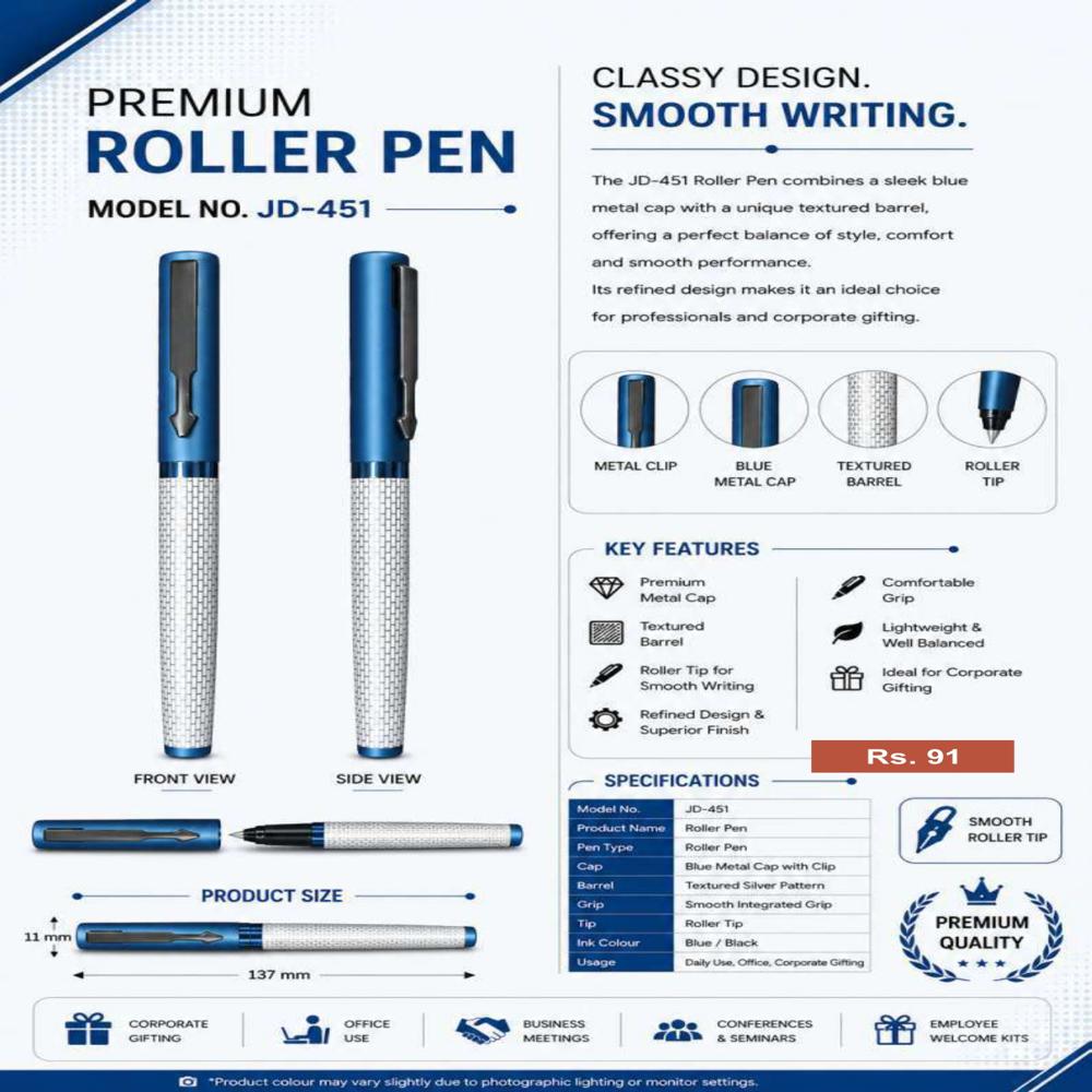 JD-451 Executive Metal Ball Pen