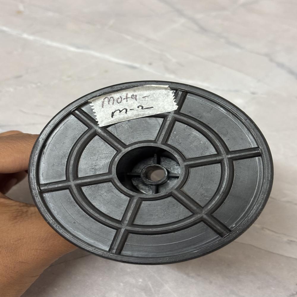 Black Plastic Bobbin - Hardness: Rigid