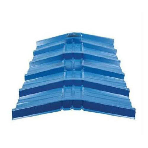 Blue Crimp Curved Roofing Sheet