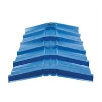 Blue Crimp Curved Roofing Sheet