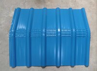 Blue Crimp Curved Roofing Sheet