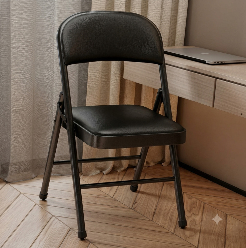 Black Color Folding Chair