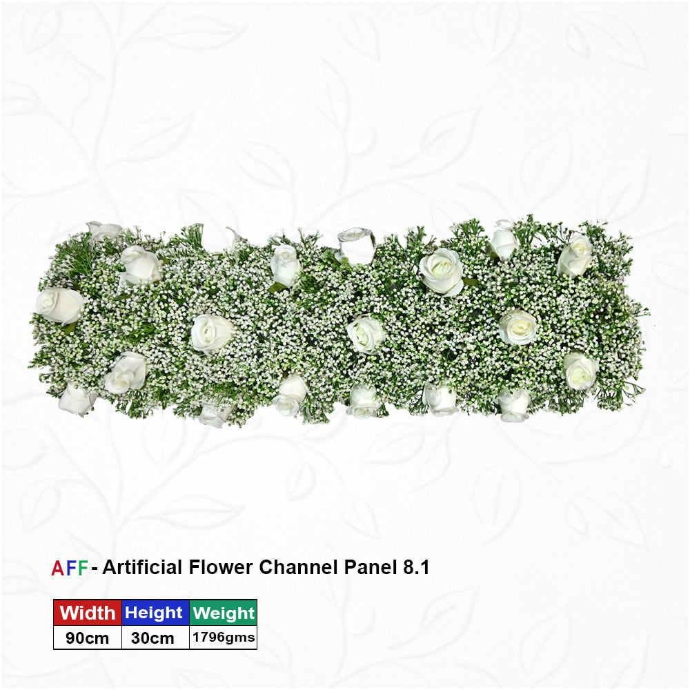 Artificial Flower Factory - Ethereal White Rose & Gypsophila