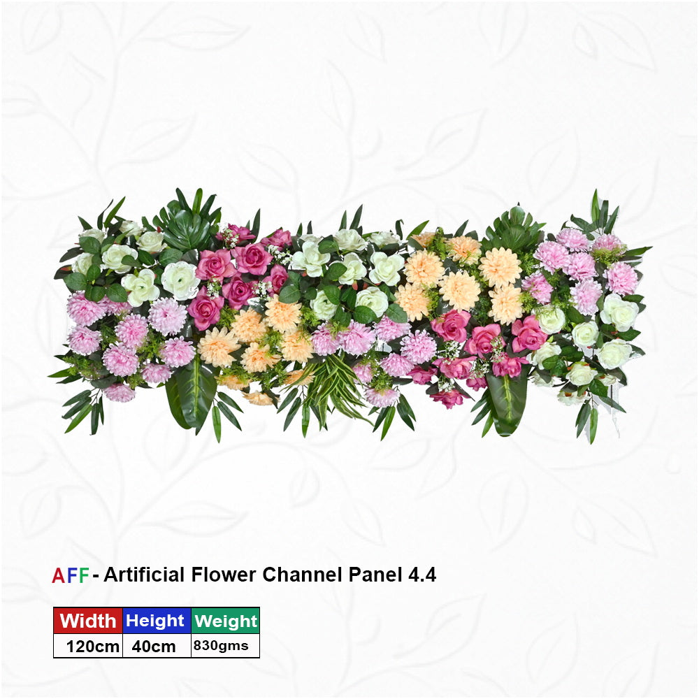 Artificial Flower Factory - Pastel Paradise Multi-Tonal Channel Panel