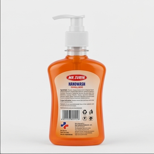 MR.SURYA HANDWASH ORANGE 250ML
