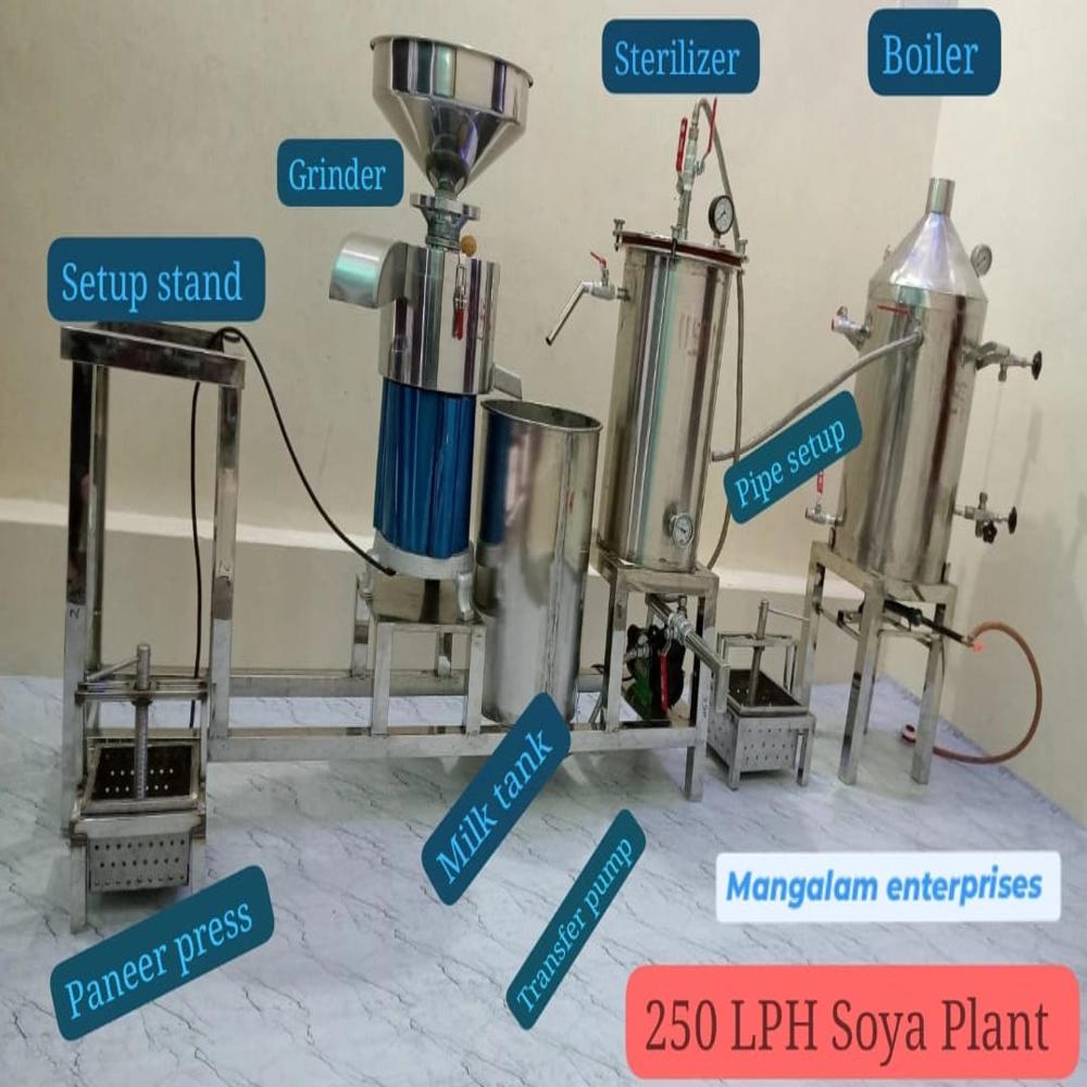 soya milk plant