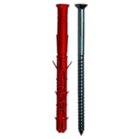 Frame fixing screw