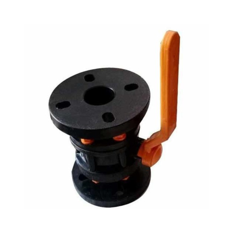 Hdpe Ball Value Flanged End - Application: Industrial