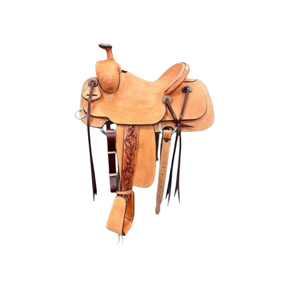 Horse Leather Western Saddle
