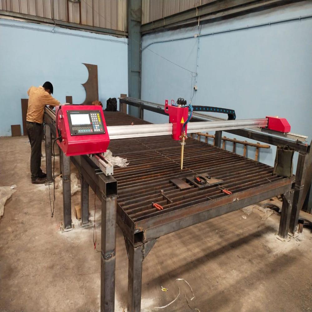 Cnc Plasma Machine - Iron, 3x1.5 M, 380 V 3 Phase, 8 Mm Cutting Thickness, Slatted Bed, Automatic, Air Cooled Torch