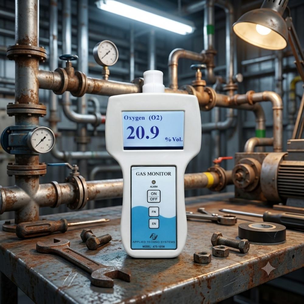 Single Gas Detector With Sampling Pump