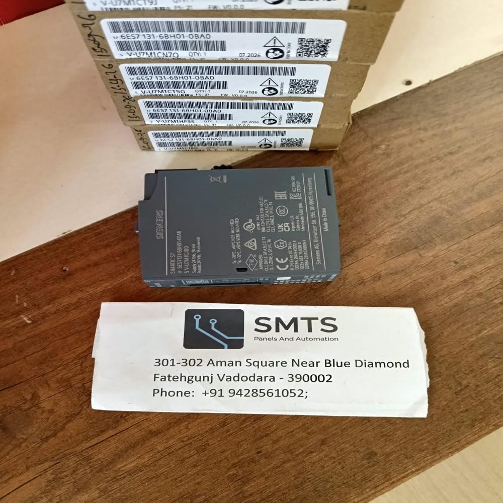 6Es7131-6Bh01-0Ba0 Plc Module - Color: Gray